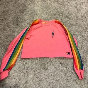 Aviator Nation cropped sweatshirt